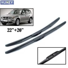 Misima – lames d'essuie-glace pour pare-brise, pour BMW X3 E83 2004 – 2010, 3 sections, 2005, 2006, 2007, 2008