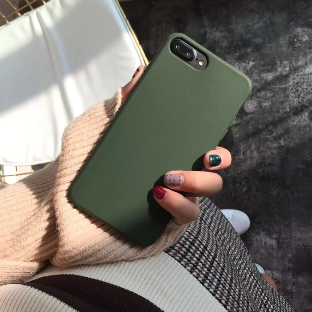 for iPhone X XR XS MAX Case Candy Color TPU Silicone Case Matte Frosted Soft Cover Case for iPhone 8 6 6S 7Plus 5 5s se coque for iPhone X XR XS MAX Case Candy Color TPU Silicone Case Matte Frosted Soft Cover Case for iPhone 8 6 6S 7Plus 5 5s se coque