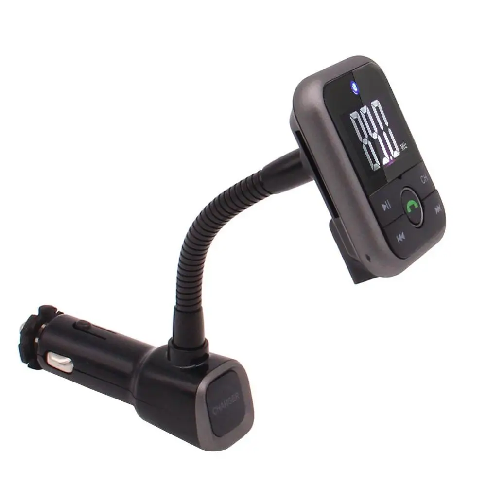 Car Kit MP3 Player Wireless Bluetooth FM Transmitter Radio Adapter Car Charger USB SD Card Reader and Calling Remote Control