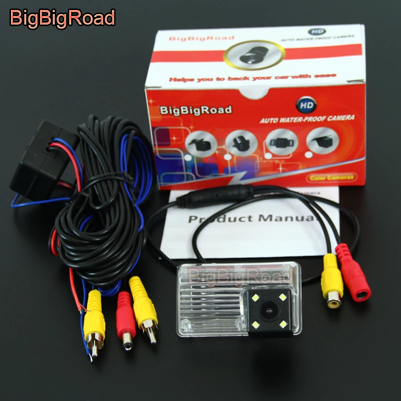 BigBigRoad Car Rear View Backup font b Camera b font For Toyota avensis t250 t270 2003