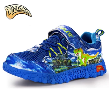 

Dinoskulls Kids Sneakers 3D Dinosaur Baby Boys Shoes Mesh Breathable Children Shoes Sport Running Toddler Summer Shoes
