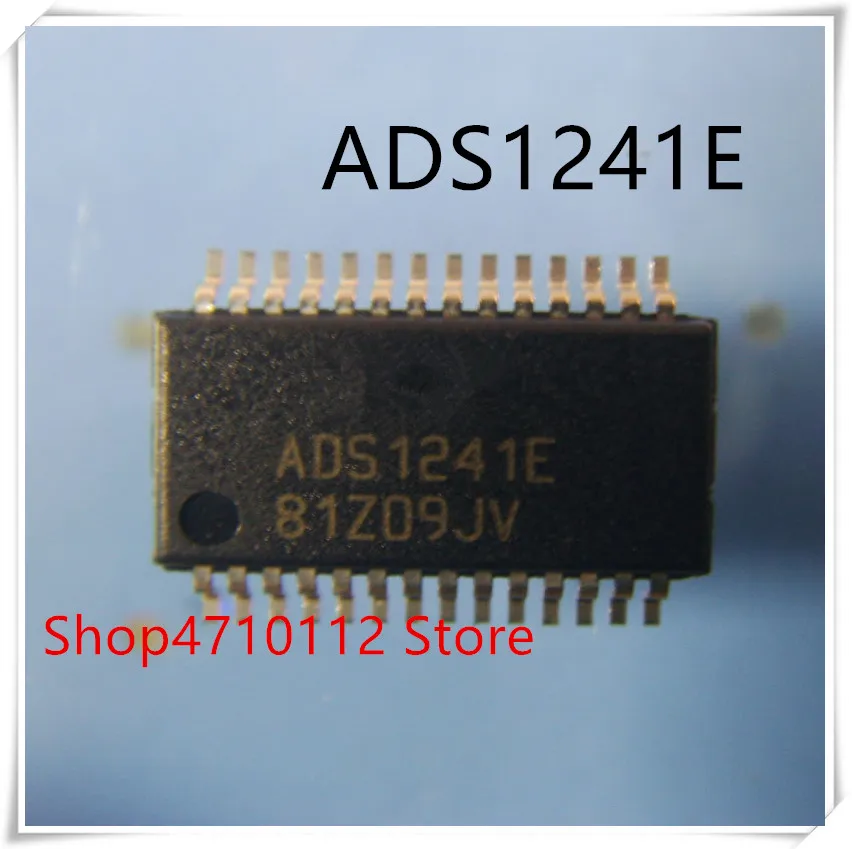 NEW 5PCS LOT ADS1241E ADS1241 SSOP 28 IC