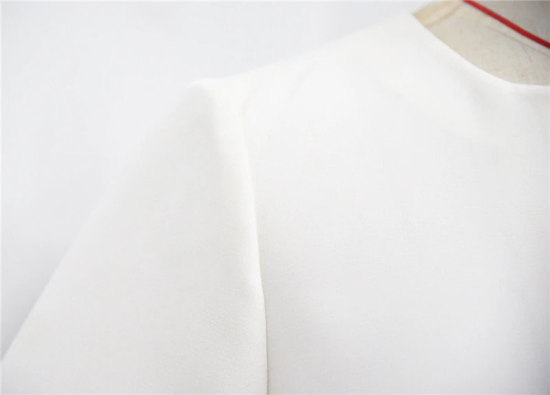 AEL Повседневное платье-рубашка с коротким рукавом и v-образным вырезом Белая Летняя туника Mori женские платья Высокое качество Женская Мода одежда