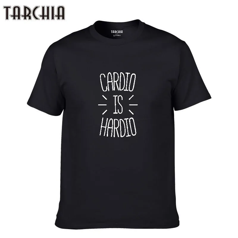 Мужская футболка TARCHIA новинка 2021 года Повседневная с круглым вырезом для