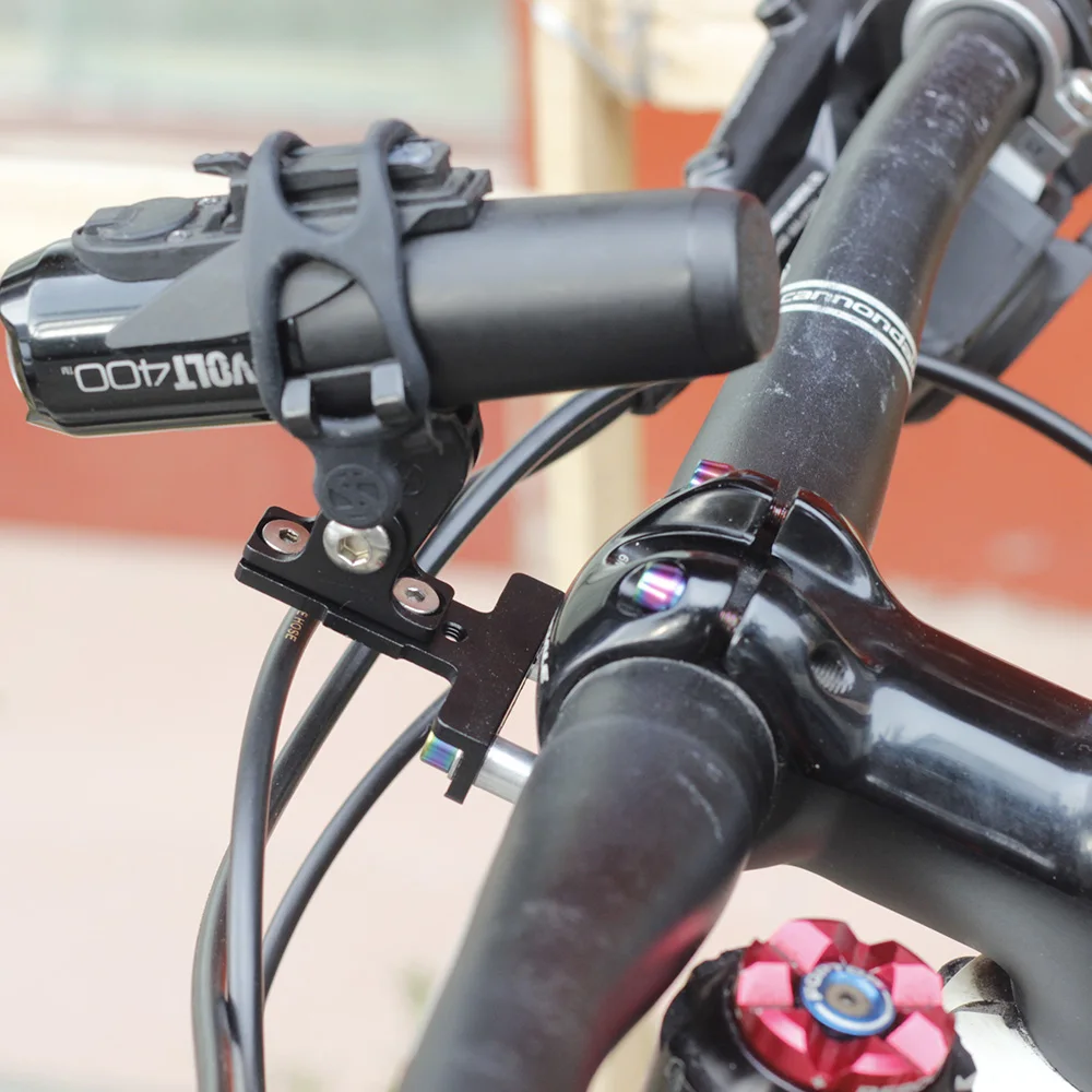 Crisist Camera Mount Holder Practical Bike Front Light Holder for Base