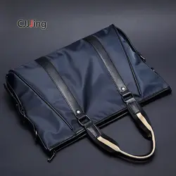 Мужская деловая сумка-мессенджер нейлоновая сумка через плечо мужская офисная сумка Attache чехол Портфель Сумка для ноутбука CJJJing