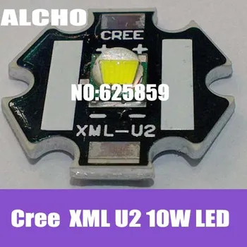 

Hot Cree XLamp XML U2 10W LED Emitter White Color + 20mm Star Base PCB