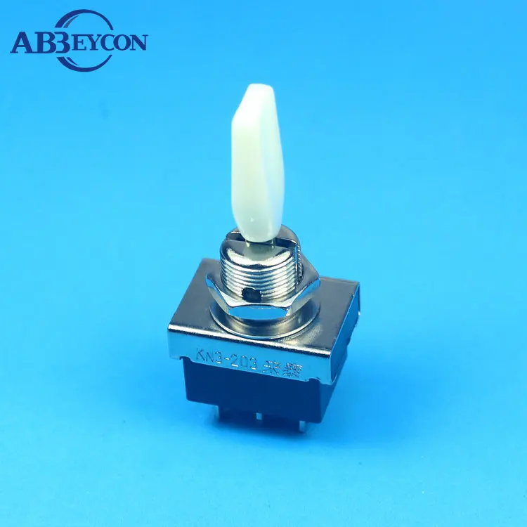 KN3 202 6 pin 6A 125VAC 3 way toggle switch double poles toggle switch