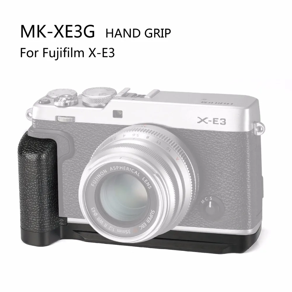 Meike MK-XE3G алюминиевый сплав рукоятка Quick Release Plate L кронштейн для Fujifilm X-E3