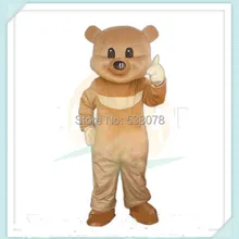 Светло-коричневый маскот Медведь Костюм для взрослых Размеры символ «Герой мультфильма» костюм маскота костюм кунг-фу панды SW1230