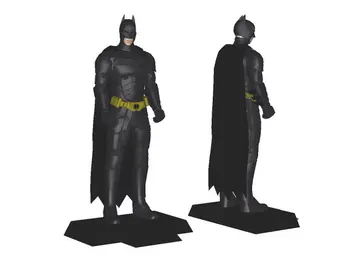 

Batman The Dark Knight Rises Cartoon 3D Paper Model DIY Handmade Puzzle Toy
