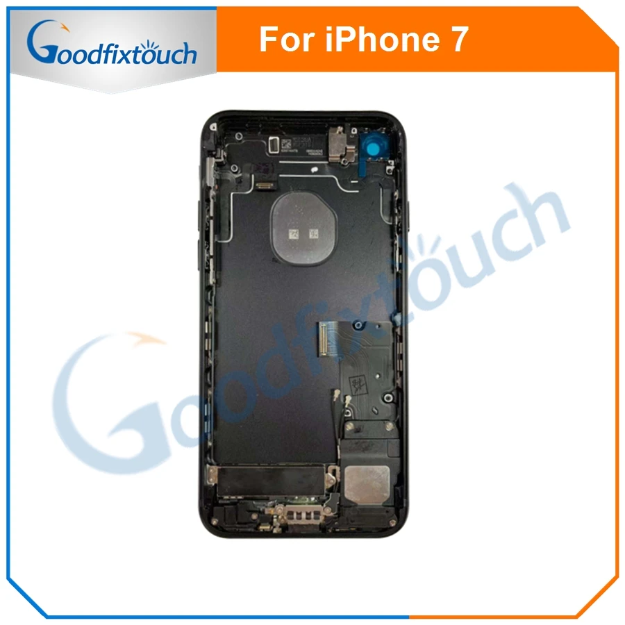 For iPhone 7 Back Cover Battery Door Housing Rear Cover Assembly Battery Housing For iPhone 7G With Flex Cable Replacement Parts (5)