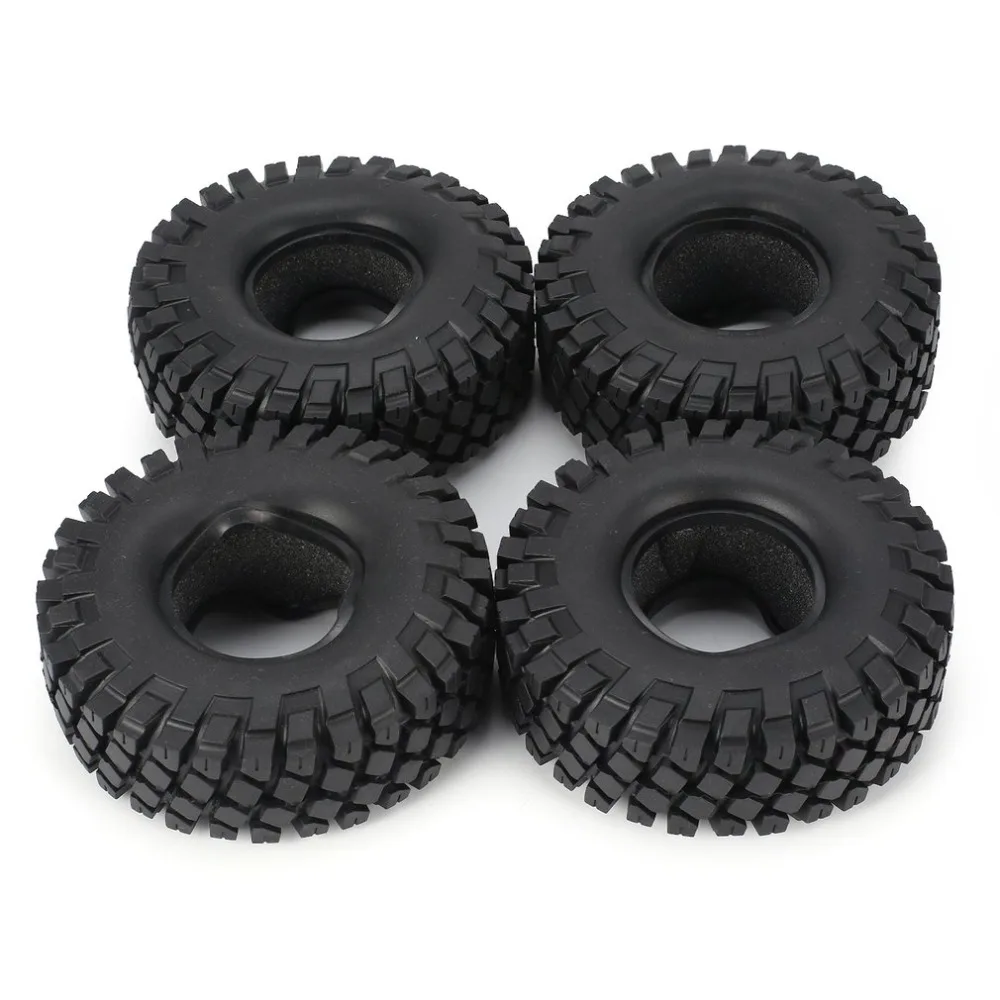 4Pcs Ax-6020 1.9/" 115mm Tires Tyres for 1//10  D90 SCX10 CC01 RC Rock Crawler