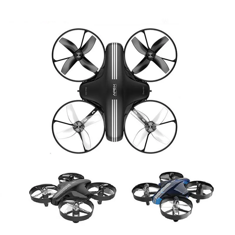 Mini Drone RC Quadcopter Remote Control Helicopter 4CH Pocket Aircraft Headless Mode Altitude Hold Toy Dron Shipped From RU
