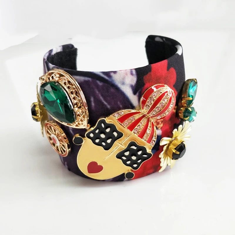 Открытые Цветочные браслеты с кисточкой с открывающимся браслетом женский браслет с изображением Креста Bijoux Femme bead