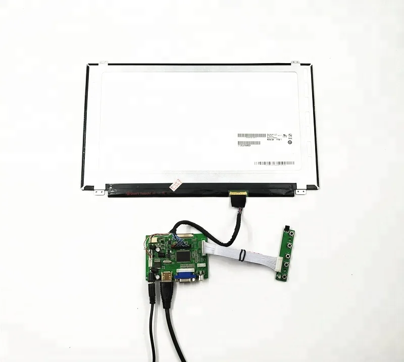 Плата контроллера ЖК дисплея с поддержкой HDMI + VGA аудиодрайвером 15 6 дюйма Φ 1920*1080300