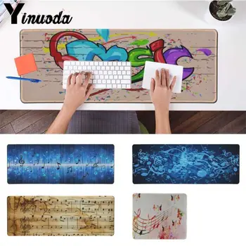 

Yinuoda Music Notation Sound Laptop Computer Mousepad Size for 30x90cm and 40x90cm Gaming Mousepads