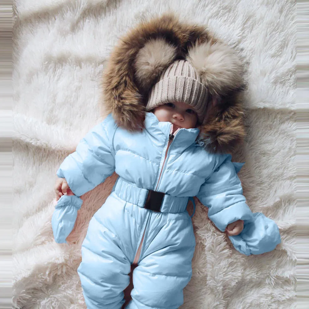Infant Baby Boy Girl Winter Romper Jacket Hooded Warm Thick Coat Outerwear US Infant Baby Boy Girl Winter Romper Jacket Hooded Warm Thick Coat Outerwear US