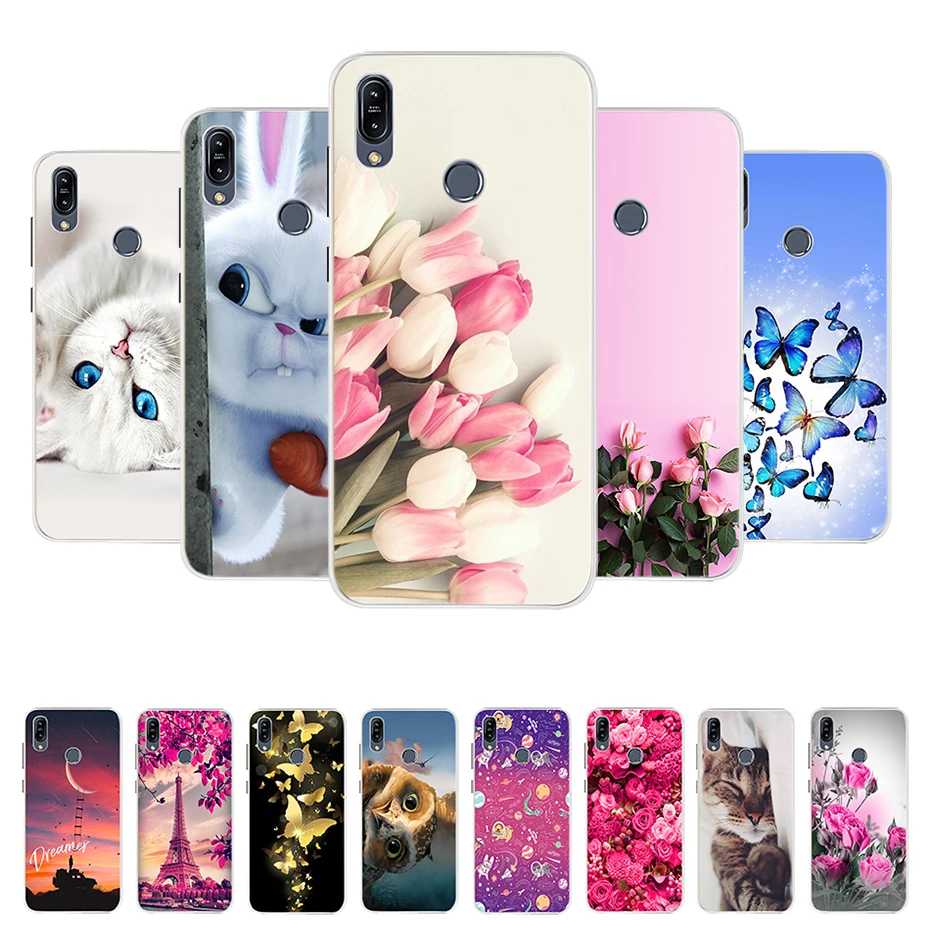 

Cover For Asus Zenfone Max Pro M2 ZB631KL Case 6.26 inch SIlicone Soft TPU phone Case For Asus Max Pro ZB633KL case coque fundas