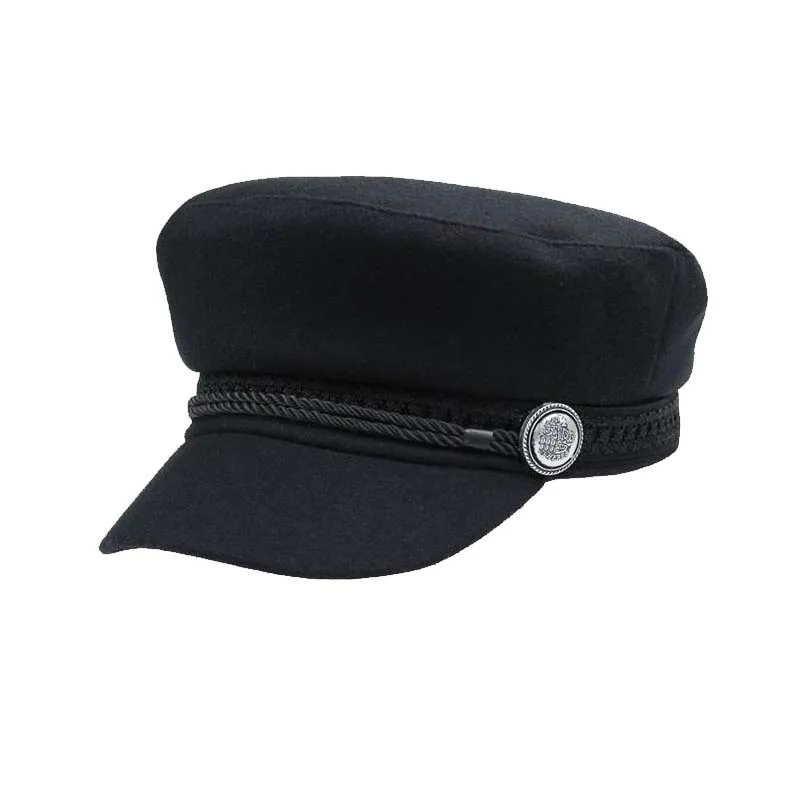 

Women Military Hat Army Girls Hats Sailor Gorras Patrol Caps Female Fedora Berets Military Cap Hat Sun Panama