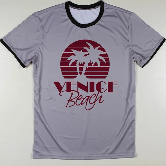 Hot Cool Beans T Shirts Men Venice Beach Top Tee Hot Cool Beans T Shirts Men Venice Beach Top Tee Sepultura Boys Camiseta Round