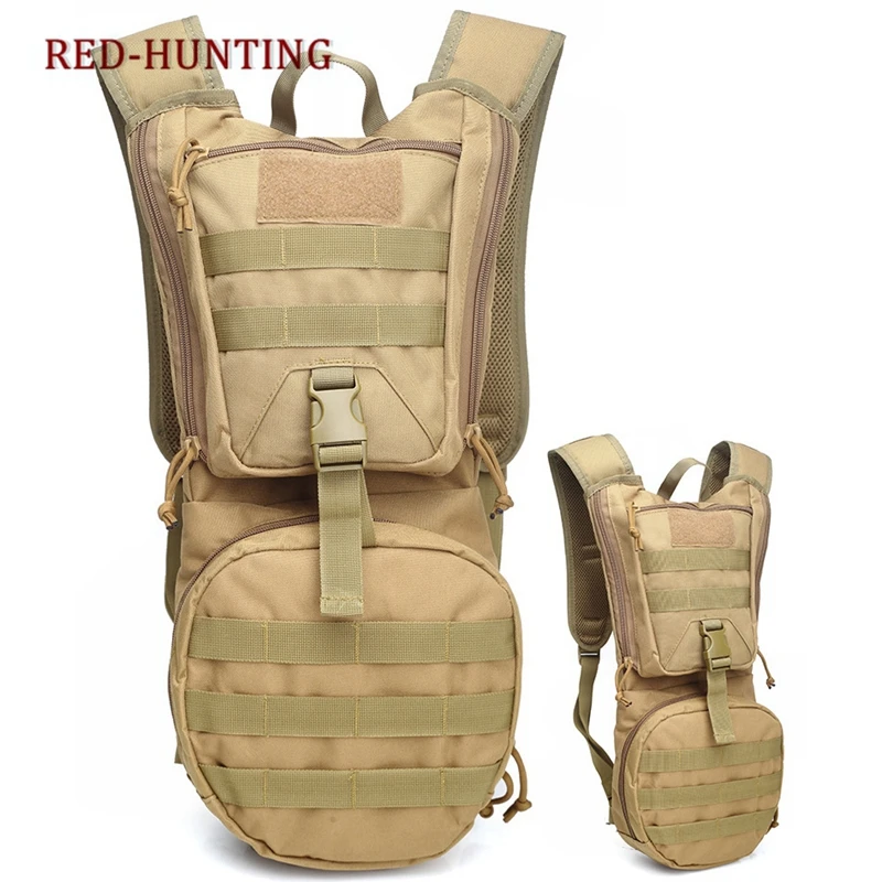 

Military Hydration Pack Backpacks 3L Water Bladder Holder Bag for Hiking Biking Running Walking and Climbing