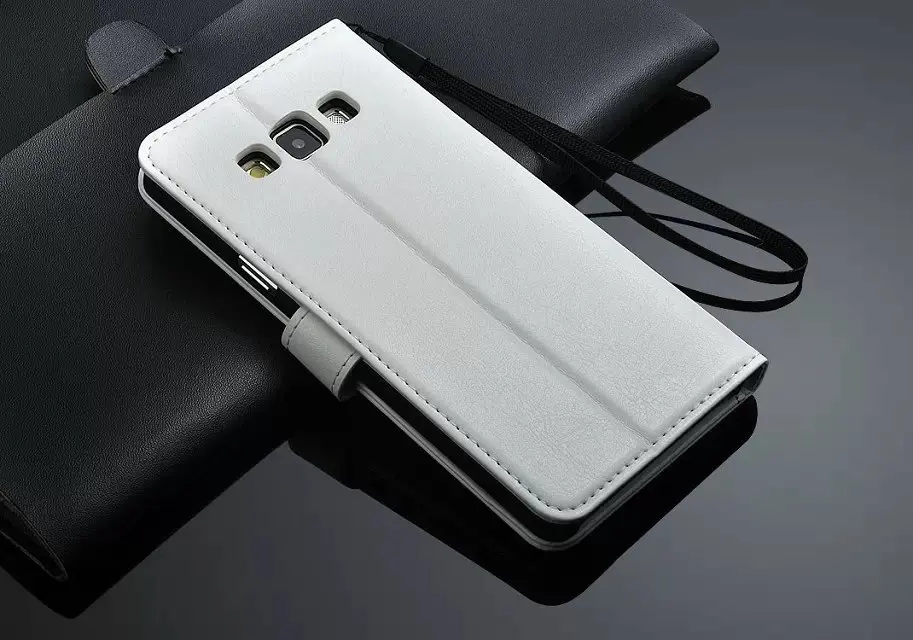 Чехол с держателем для карт Samsung Galaxy A7 2015 2016 2017 A700F A710F A720F кожаный чехол защитный