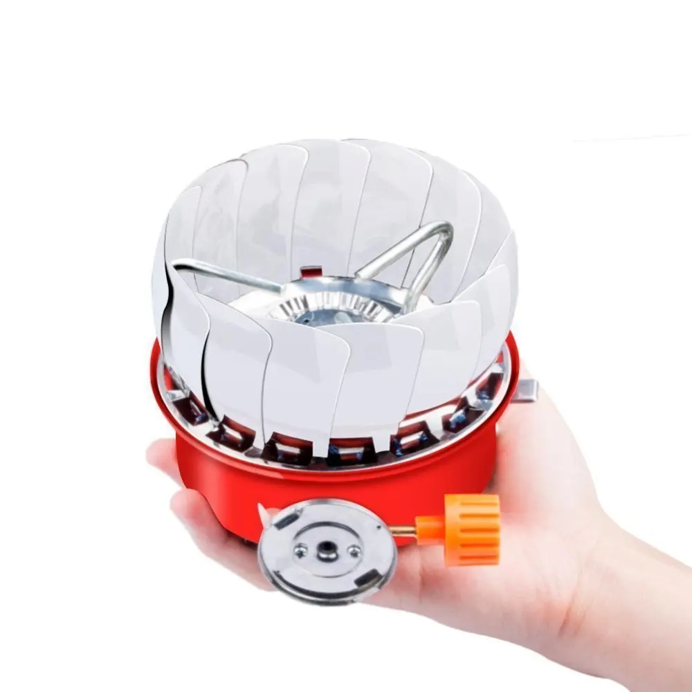 Windscreen Lotus Gas Stove Windproof Foldable Portable Camping Outdoor