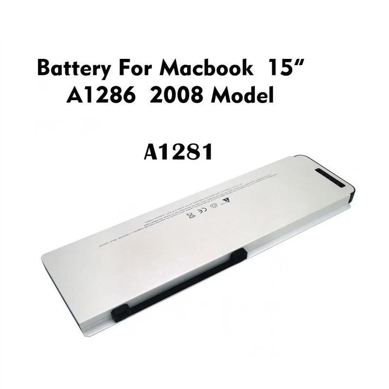 

100% Original Tested A1281 For Apple MacBook Pro 15" A1286 2008 Silver Battery Set All Tested With Machine Tools Kit