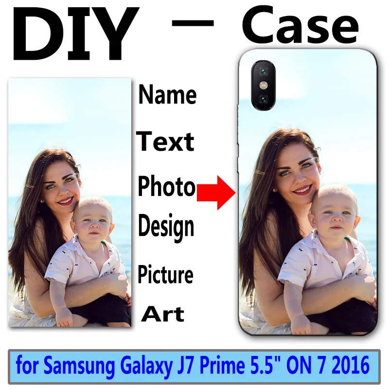 Чехол для Samsung Galaxy J7 Prime 5 дюйма 7 2016 с индивидуальным принтом на заказ | Мобильные
