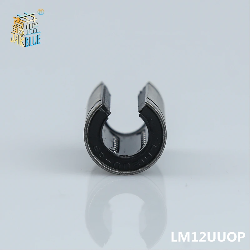 4 шт. LM12UUOP LM12OPUU 12 мм открытым Тип Линейный шарикоподшипник Буша Втулка |