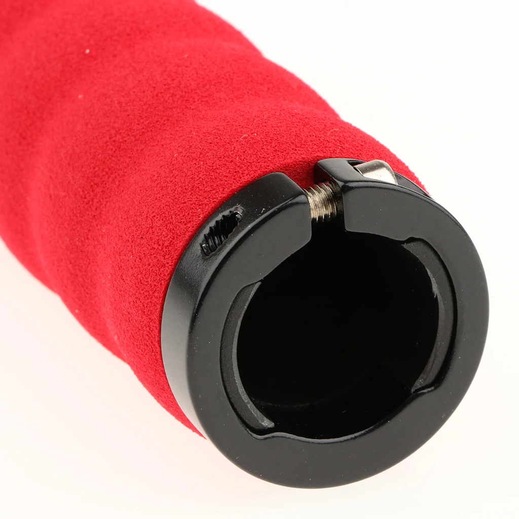 Soft BMX MTB Cycle Road Mountain Bicycle Scooter Bike Handle bar Rubber End Grip with Lock Rings