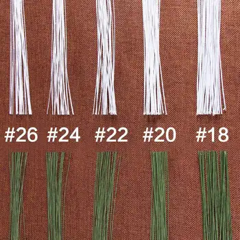 80pcs sugar flower, sugar, fine wire / clay doll, meat and small wire/sugar flower fondant wire gumpaste tool sugar street
