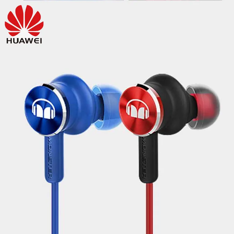 

Original Huawei Honor Earphone AM17 Monster2 3.5mm In-Ear Microphone Wired Control 1.1M
