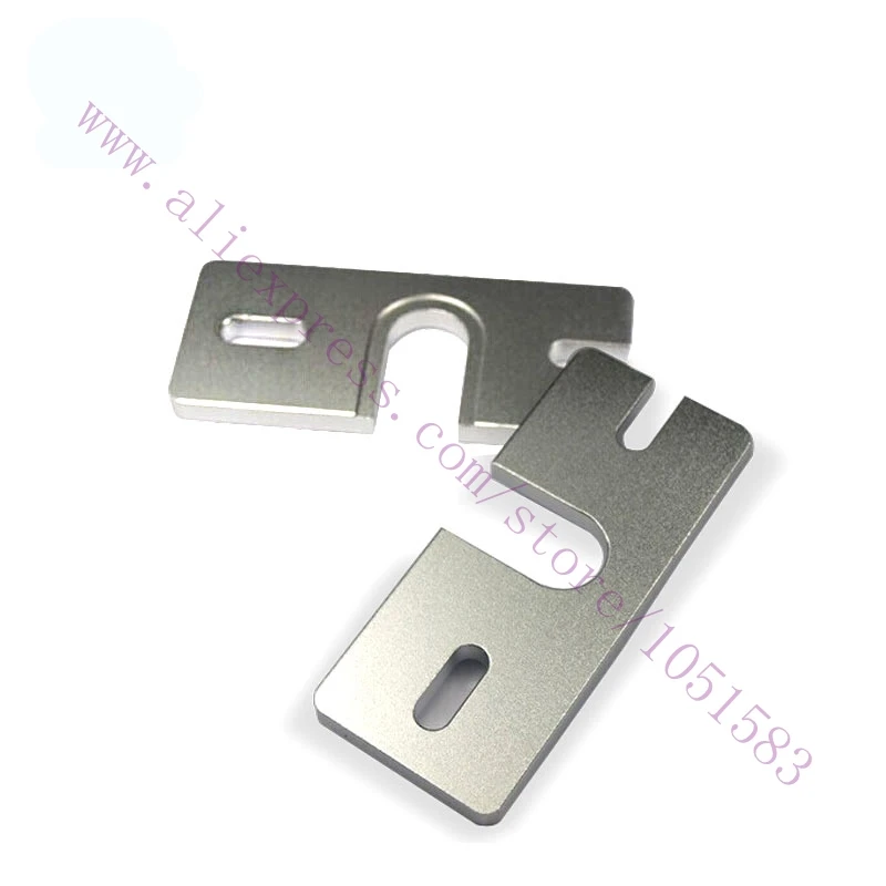 

2Pcs Reprap V5 V6 HotEnd Aluminum groove mounting plate for Makergear 3d printer DIY Prusa Extruder e3d J-head