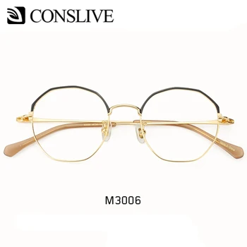 

Optical Glasses Spectacles Women Polygon Nearsighted Eyeglasses Japan Korea Style Oversized Glasses Frames M3006