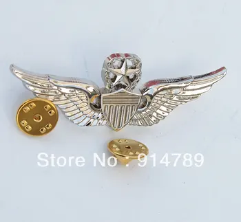 

US ARMY WINGS MILITARY COMMAND PILOT METAL WINGS METAL BADGE PIN-32780