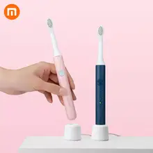 Xiao mi So White Sonic электрическая зубная щетка Беспроводная Индукционная зарядка IPX7 Водонепроницаемая зубная щетка синий розовый mi smart home комплекты