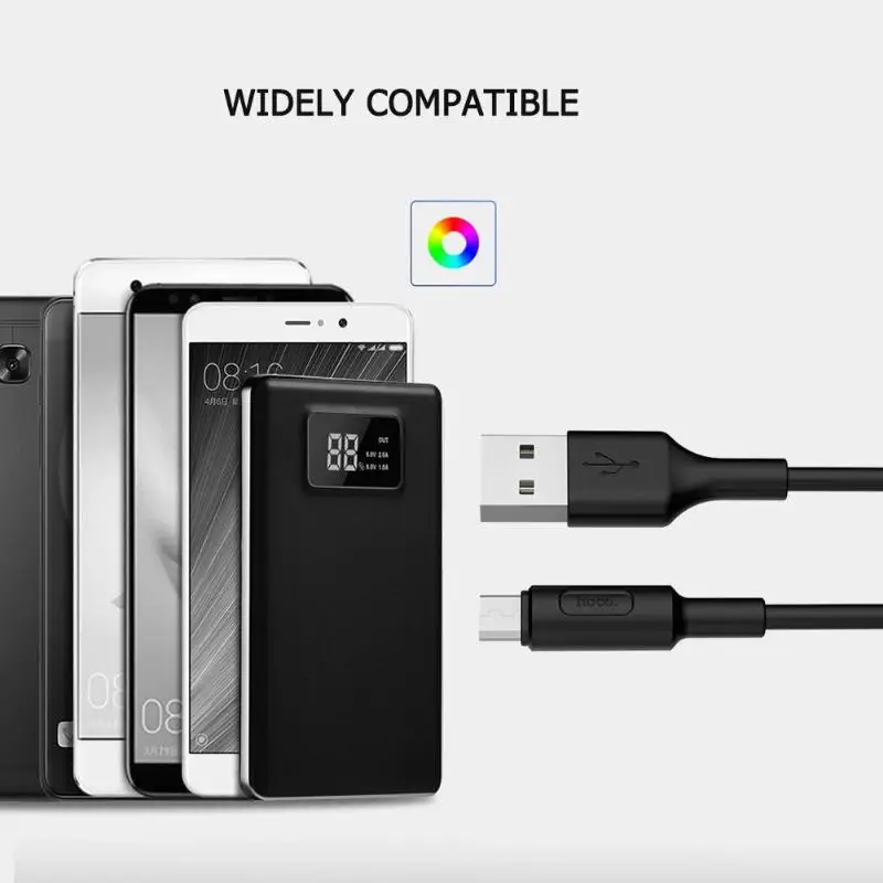 HOCO X25 1 м PVC USB кабель для зарядки и синхронизации данных телефонов Android|Кабели