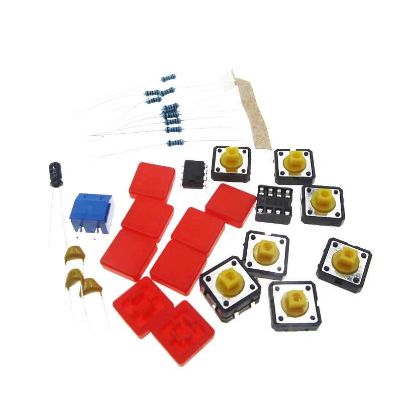 Электронный DIY Kit NE555 электронный компонент Запчасти Электрический шарманка