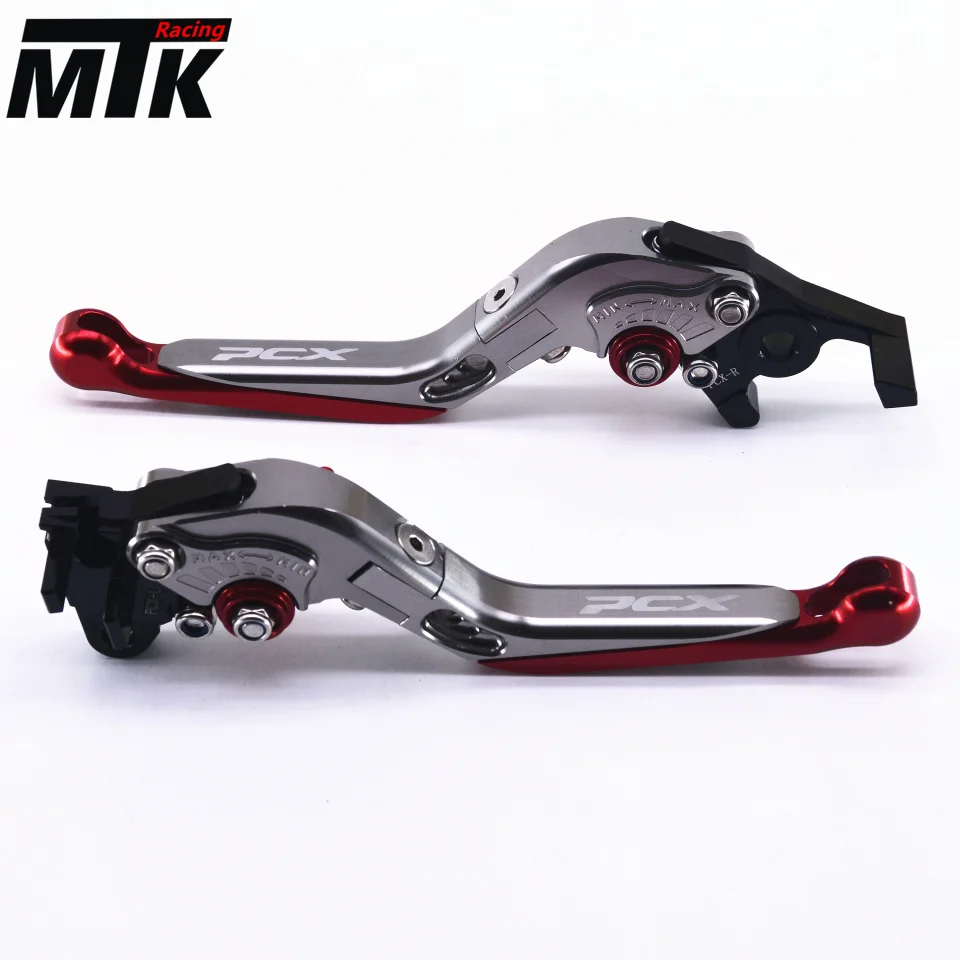 MTKRACING CNC для Honda PCX 125/150 все годы аксессуары для мотоциклов складные удлиняющиеся тормозные рычаги сцепления