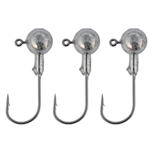 Джиг головы свинцовые рыболовные крючки 10 шт./лот мягкие Червячные приманки ведущий крючок колючий рыболовный крючок 1 г 3,5 г 5 г 7 г 10 г Прямая