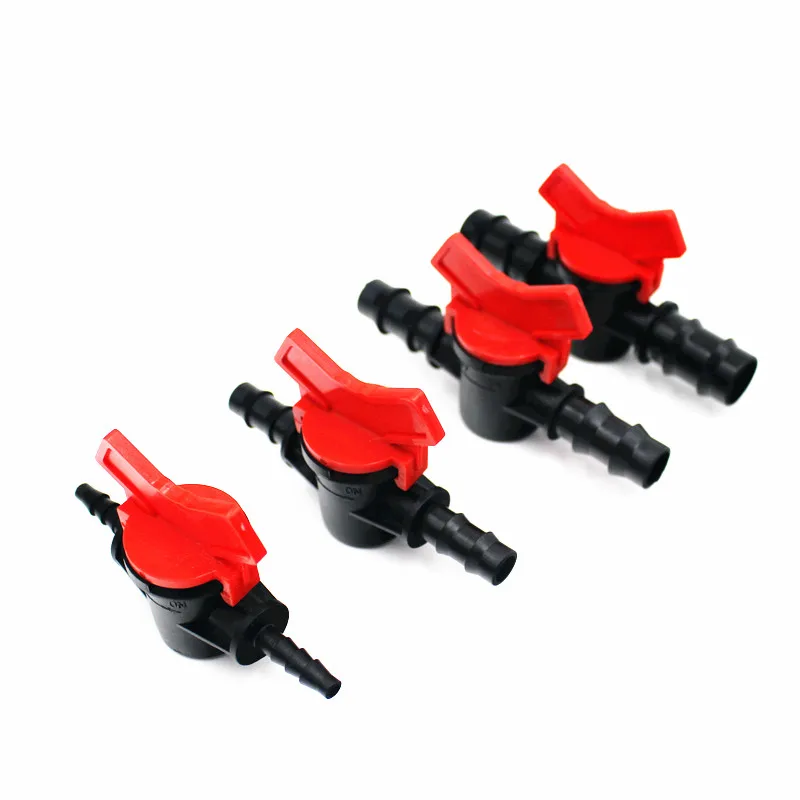 

1PCS 4/7 8/11 Dn16 Equal Coupling Switch Valve Hose Fittings Barbed Straight Trough Connectors Garden Drip Irrigation Parts