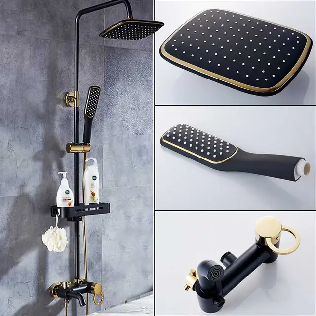 Single Handle Bath Shower Mixer Faucet Wall Mounted Outdoor Shower Mixer with Handshower Single