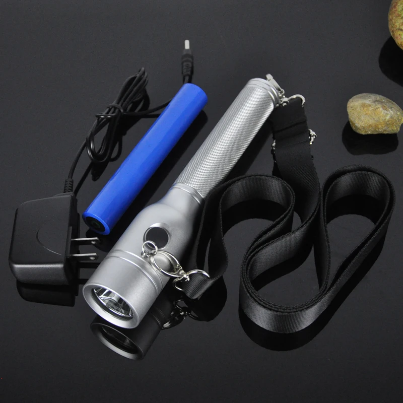 

BORUiT XPE LED Flashlight 3-Mode Flash Torch Light IPX6 Camping Hunting Portable Lantern by 18650 Battery Outdoor Hunting Fish