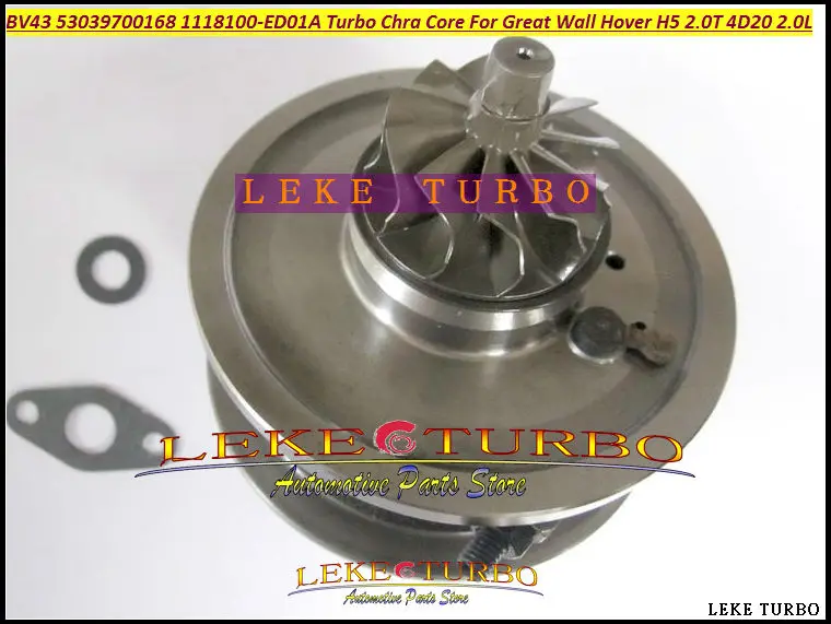 BV43 53039700168 53039880168 1118100-ED01A Turbine Turbocharger Cartridge Turbo Chra Core For Great Wall Hover H5 2.0T 4D20 (6)