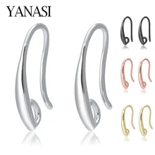 1 пара медных сережек ручной работы DIY аксессуары для ювелирных изделий золотые серебряные ювелирные изделия фурнитура поставки оптом