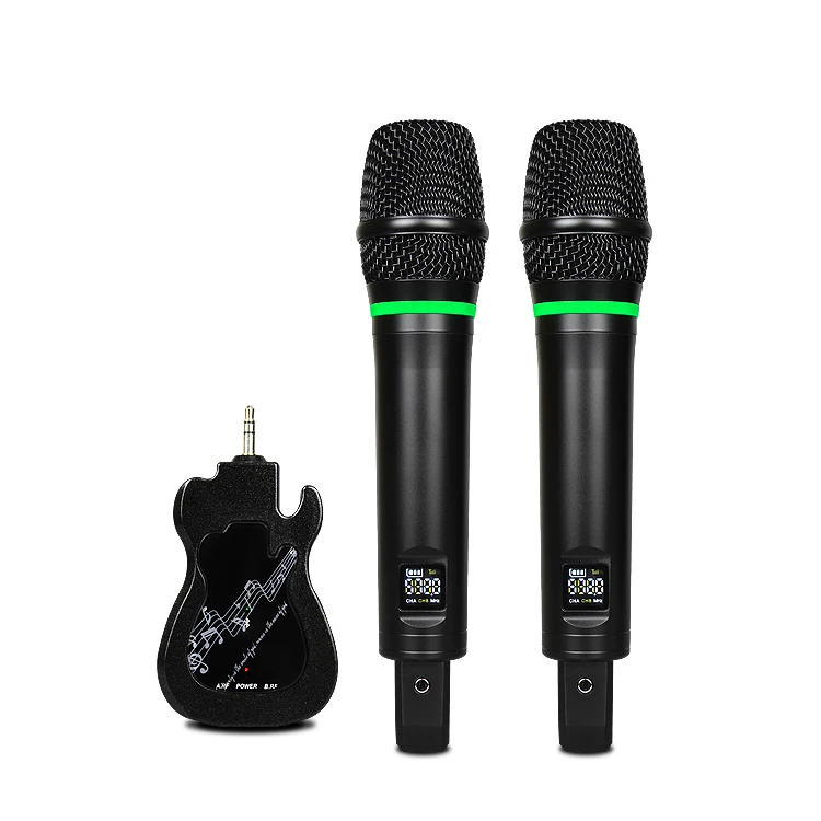 Microfone sem Fio Microfone para Casa Transmissão ao Vivo Amplificador de Potência Nova Universal Handheld Teatro Alto Falante Misturador Áudio 2021 Uhf - Image 2