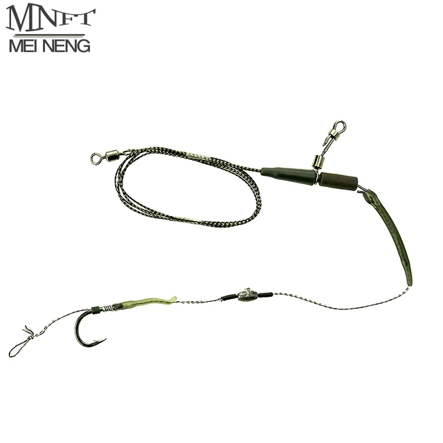 MNFT 2 Set / Lot carp fishing hair rig hook set (light version