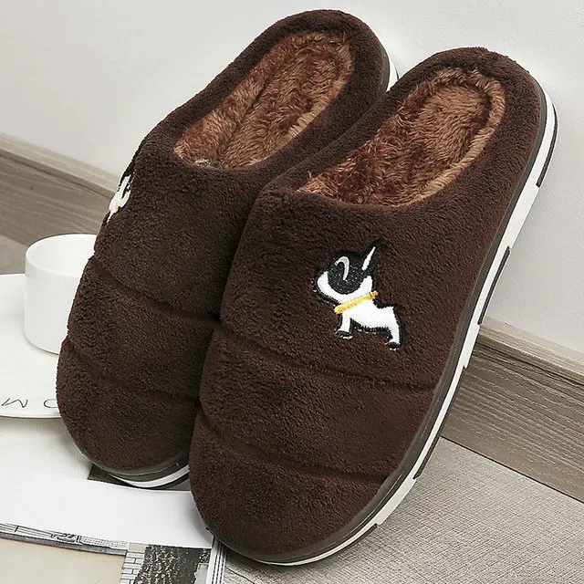 High Quality Women Men Spa Slipper Comfort Velvet With Soft Fleece Outside Stitching Tpr Sole Memory Foam Slipper (9)